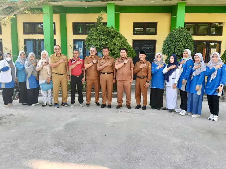 PELAKSANAAN BIAS DI SEKOLAH DITINJAU LANGSUNG OLEH BUPATI KAMPAR